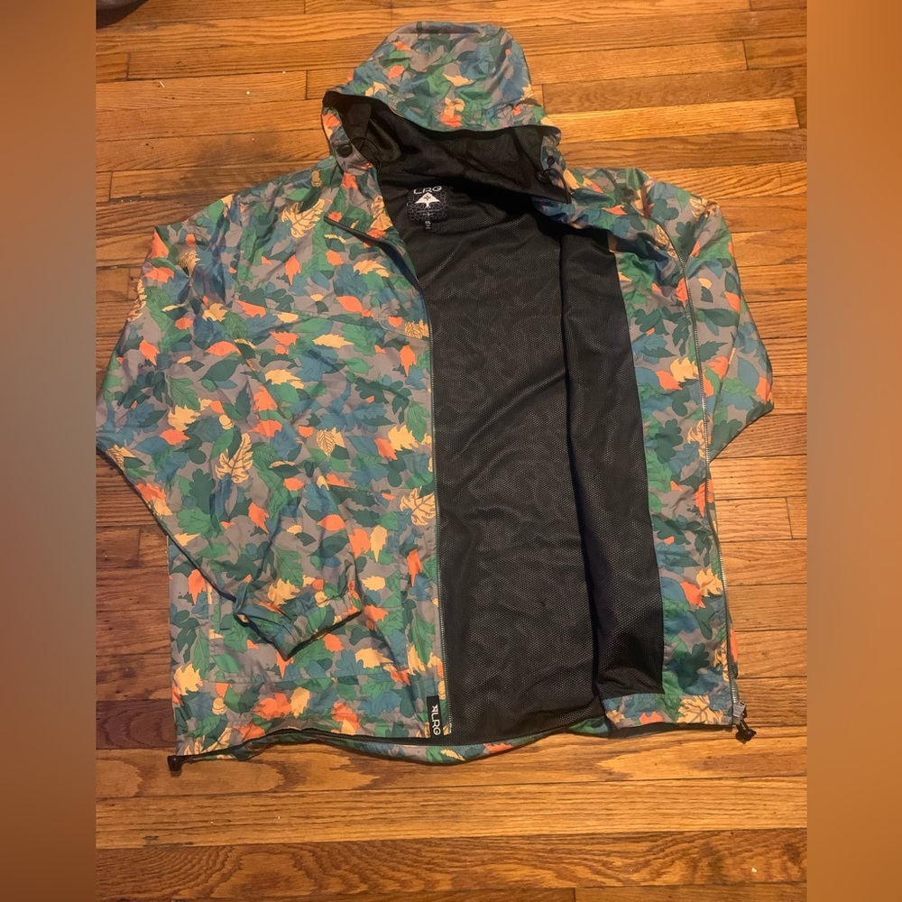 LRG full zip windbreaker jacket